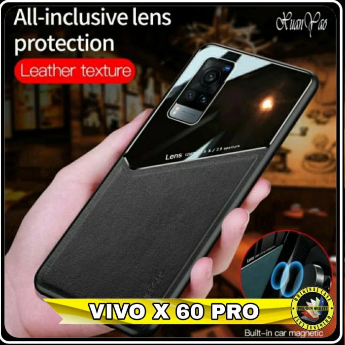 Casing Vivo X 60 X60 pro Hard Soft Case Generous Kulit Glass Original