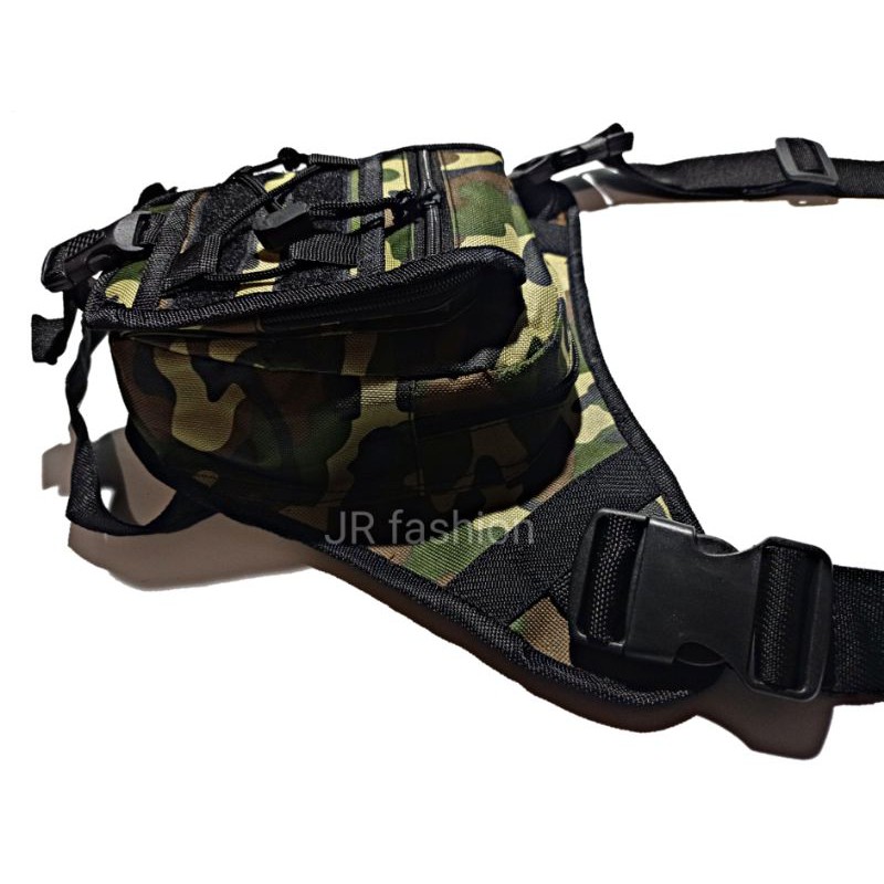 Tas Paha Pria Army Tactical High Quality Loreng army