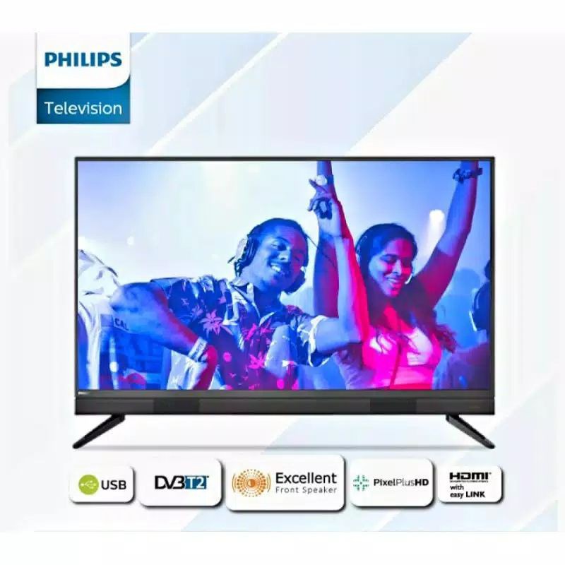 TV LED PHILIPS 32 INCH DIGITAL 32 PHT 5583/70 FRONT SPEAKER PIXEL PLUS