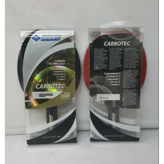 Bat DONIC Carbotec 7000 Original Bet Tenis Meja Pingpong  l Aksesoris Olahraga