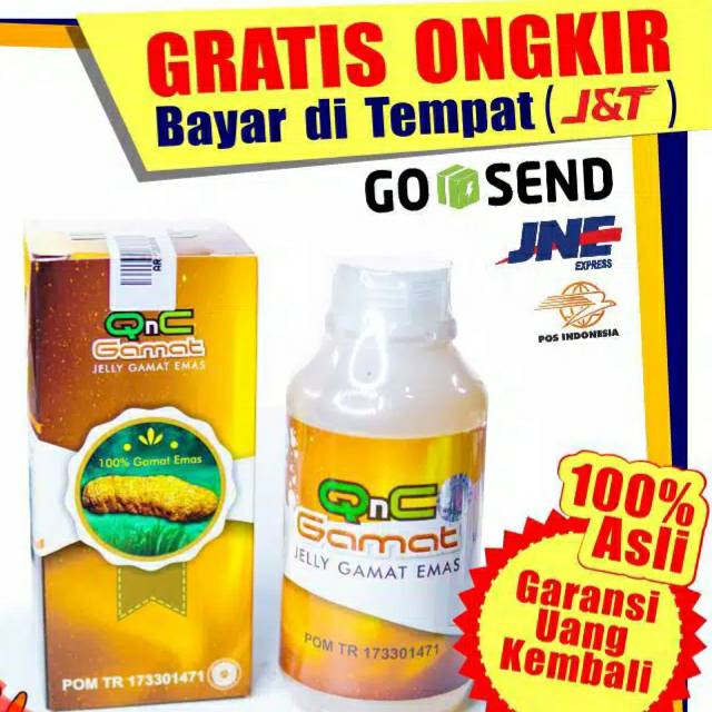 QNC JELLY GAMAT ORIJINAL JELI GAMAT - GOLD G