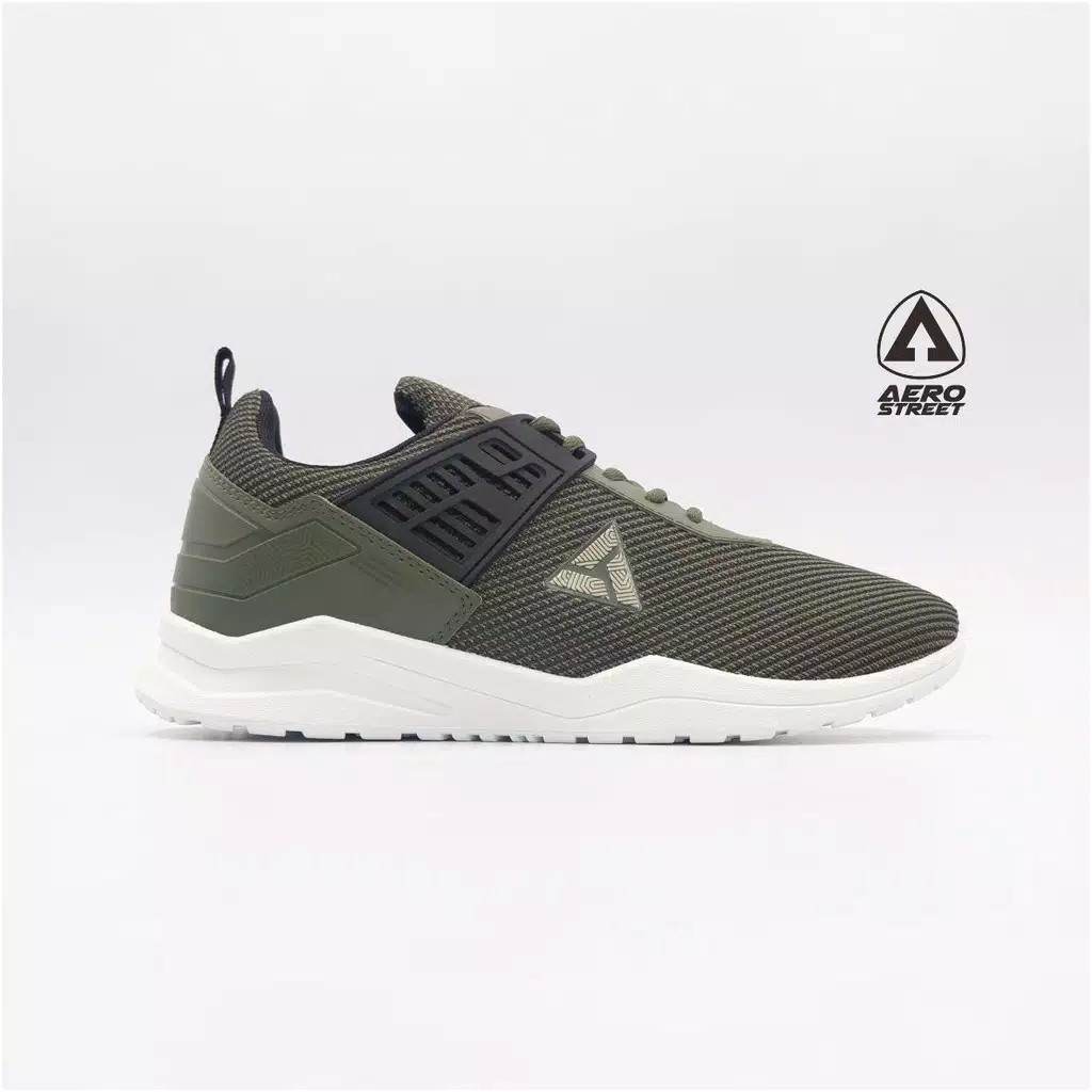 Aerostreet 40-43 Toyamaki Army - Sepatu Sneakers Casual Sport Sekolah Pria Wanita Aero Street