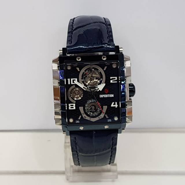 Jam Tangan Expedition E6757B Wanita Blue / Silver Original