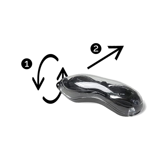 Kacamata Renang Dewasa Gratis Case dan Penutup Telinga dan Nose Clip-5