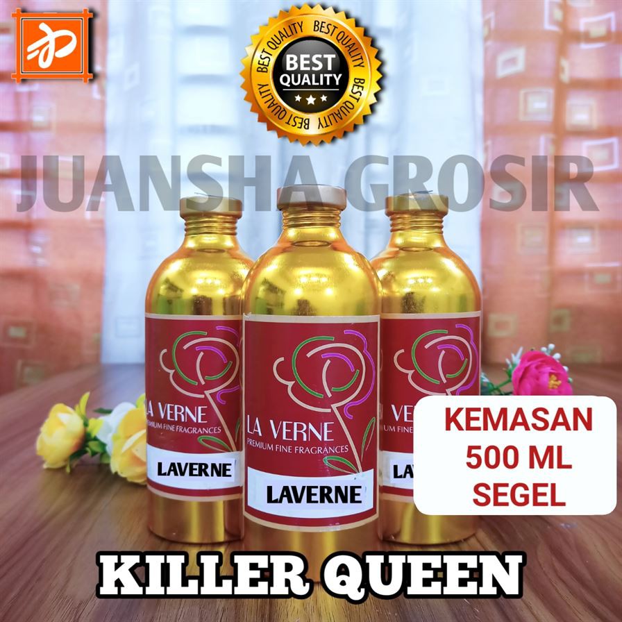 BIBIT PARFUM MURNI || CATY KILLER QOEEN - KILLER QOEEN || LAVERNE || 500ML SEGEL || PARFUM || KILLER