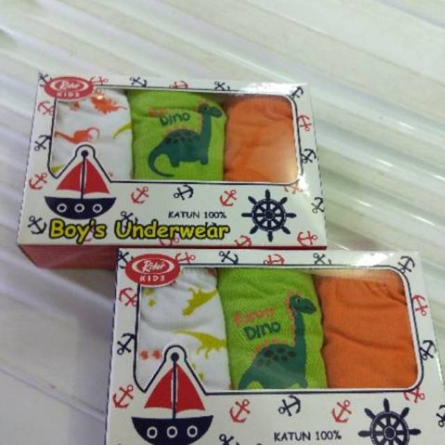 Celana Dalam Anak Laki-Laki RIDER R.309 KIDS ISI 3