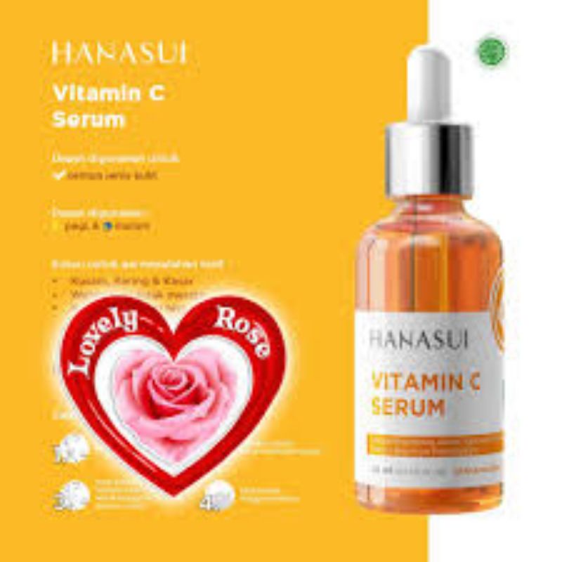 Serum Vit C ÷ Vit E Hanasui - Serum  HaNasui Orange