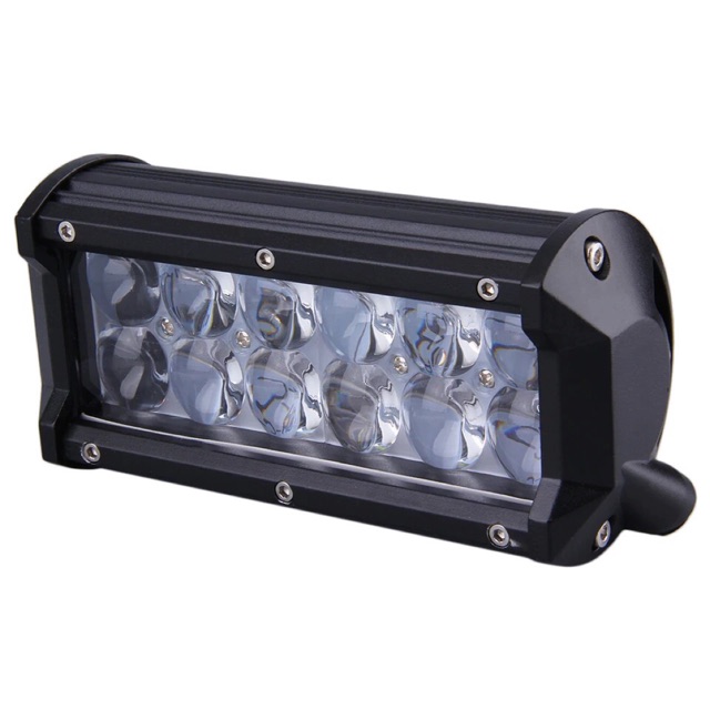 Lampu Tembak Led Lensa 4D 12 Mata Lampu Kabut 4D Lampu Offroad 4D R161