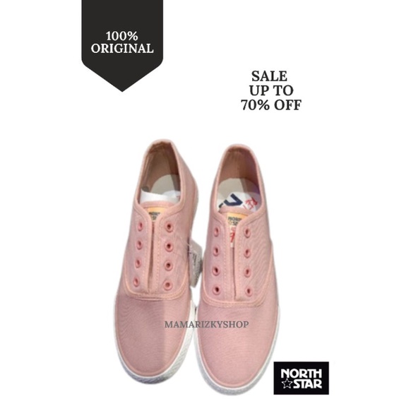 Bata North Star Original Store Sneakers Wanita tanpa tali