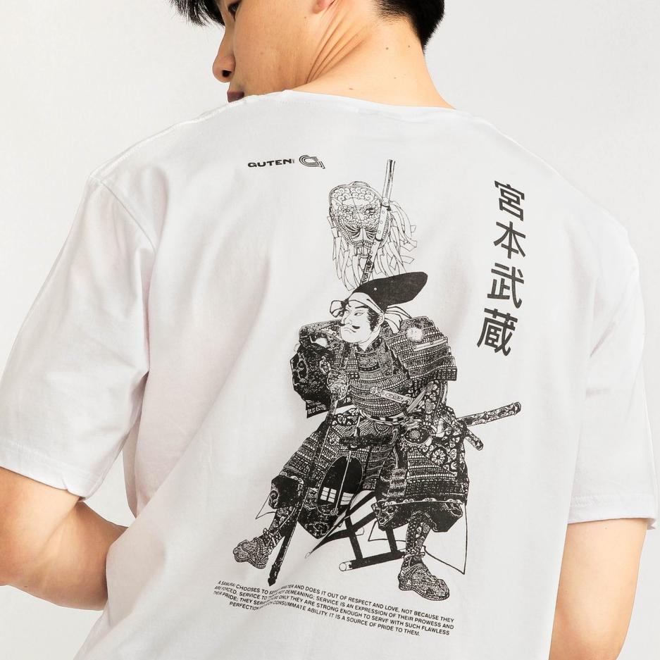 ✧ Guten Inc - Shinwa White T-shirt / Kaos ◙