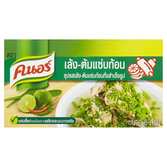 

Bumbu Knorr Broth Cube Leng Tom Zab Thai Food 72 Gram