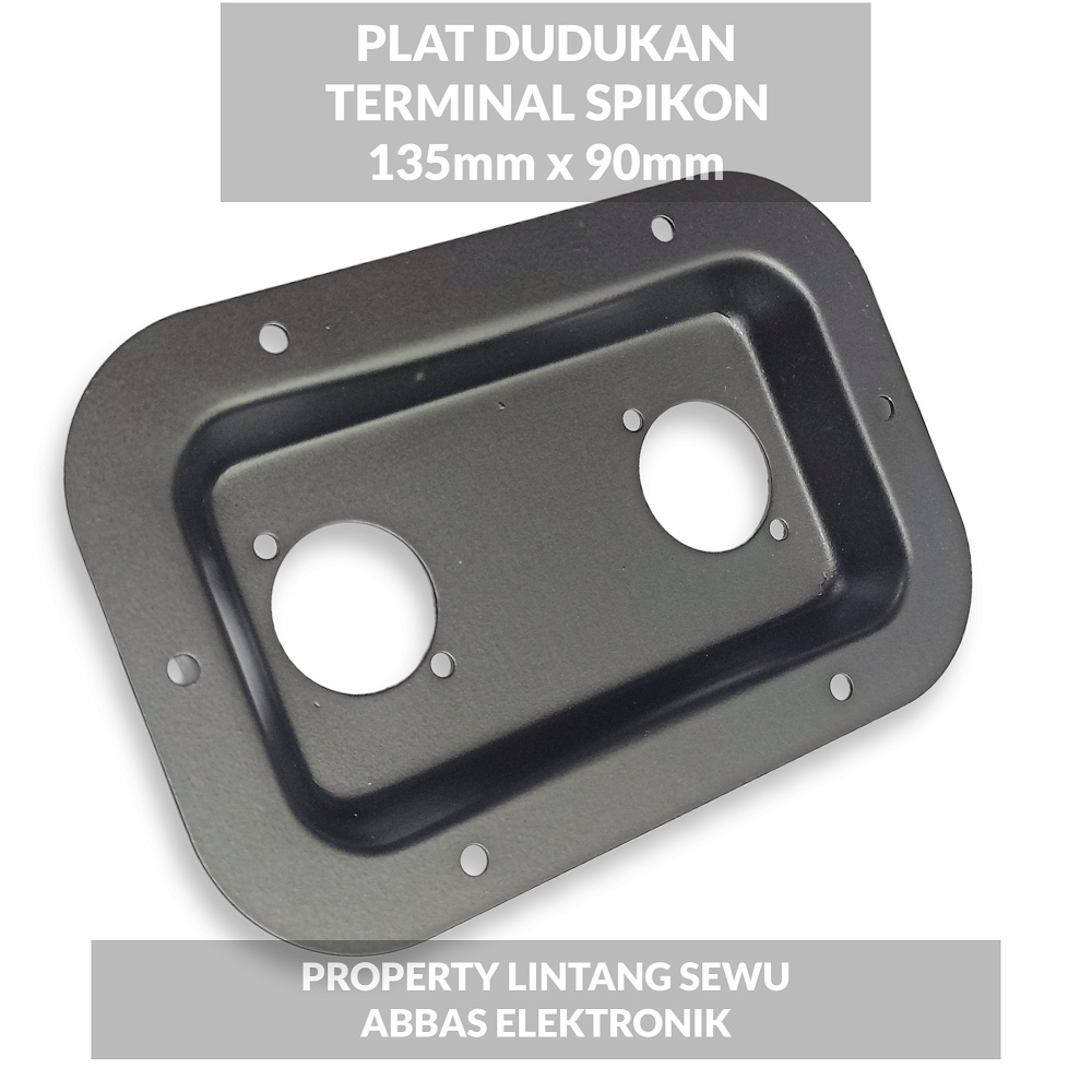 TERMINAL CEKUNG PLAT PELAT SPIKON 2 LOBANG CEKUNG TERMINAL PELAT SPIKON 2 LUBANG