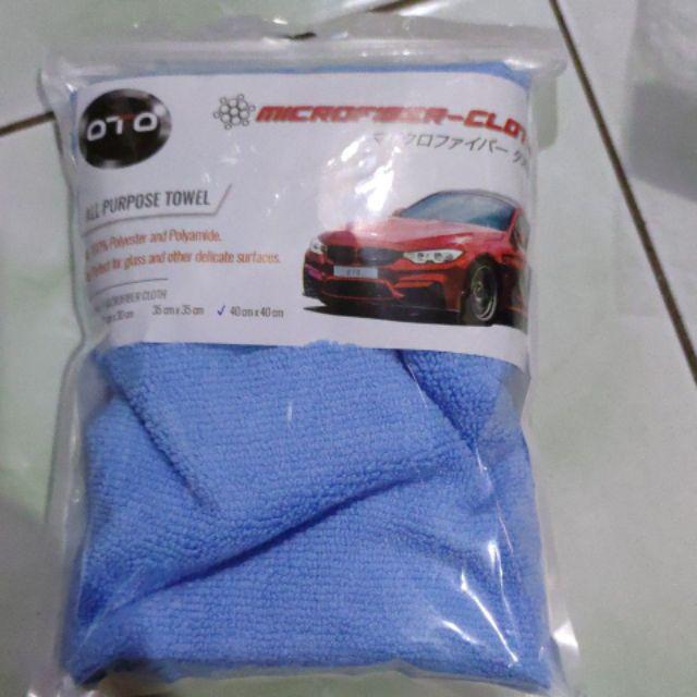 Oto Care Kain Lap Microfiber Mobil Motor Tebal Premium Quality - 40 X 40 Cm 340 Gsm