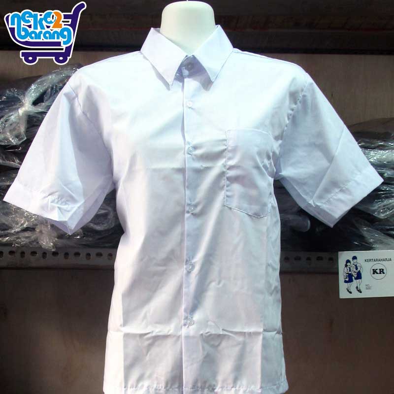 Baju Pendek Polos (Seragam Sekolah)