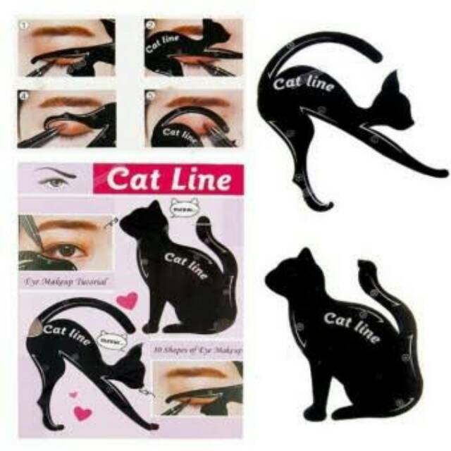 CATLINE CETAKAN 2 in 1 EYELINER DAN EYESHADOW CAT LINE - CETAKAN EYELINER DAN EYESHADOW