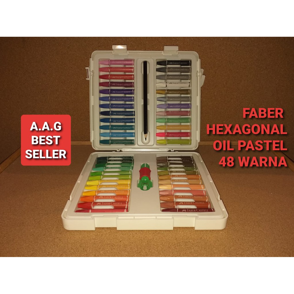 

FABER CASTELL OIL PASTEL 48 WARNA