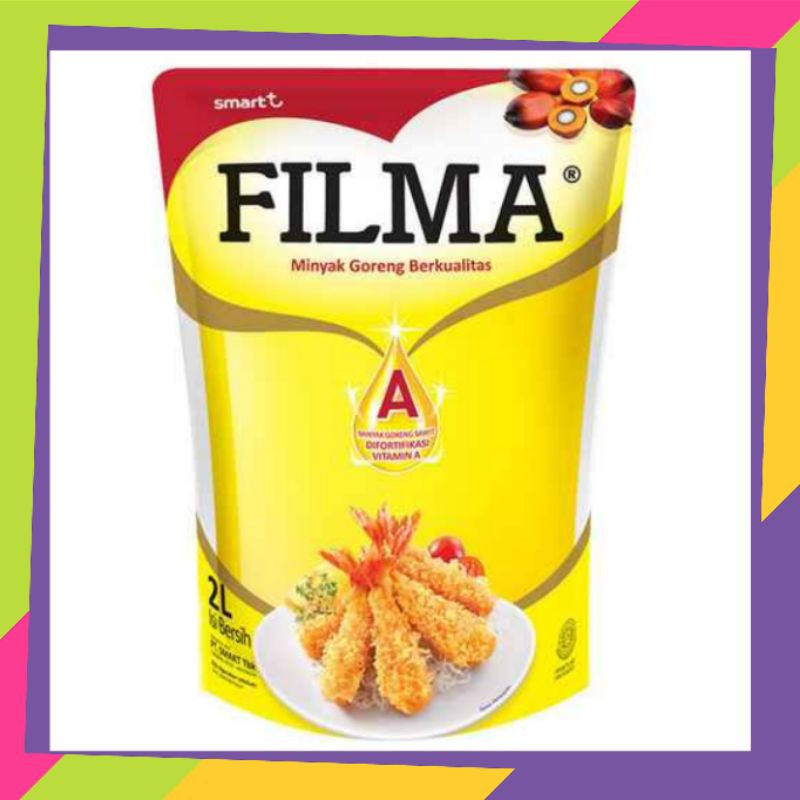 

Minyak Goreng Filma Eceran 2L {2Liter/Pcs}