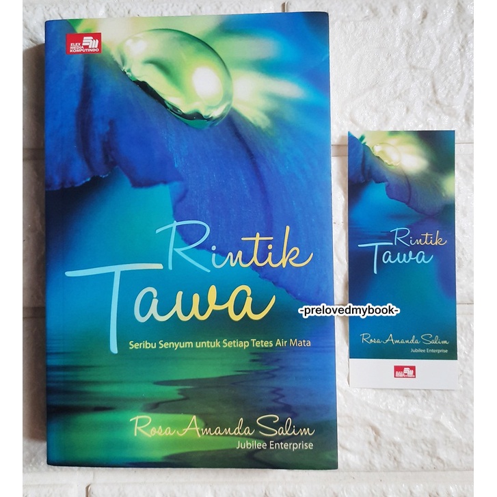 [KOLPRI] SALE ORIGINAL Buku Novel Buku Bekas, Buku Preloved, Novel Bekas, Novel Preloved-RINTIK TAWA
