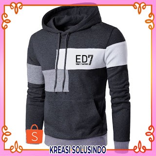 COD KAOS LENGAN PANJANG PRIA WL.TRIVA SWEATER HOODIE / JUMPER / JAKET PRIA LENGAN PANJANG