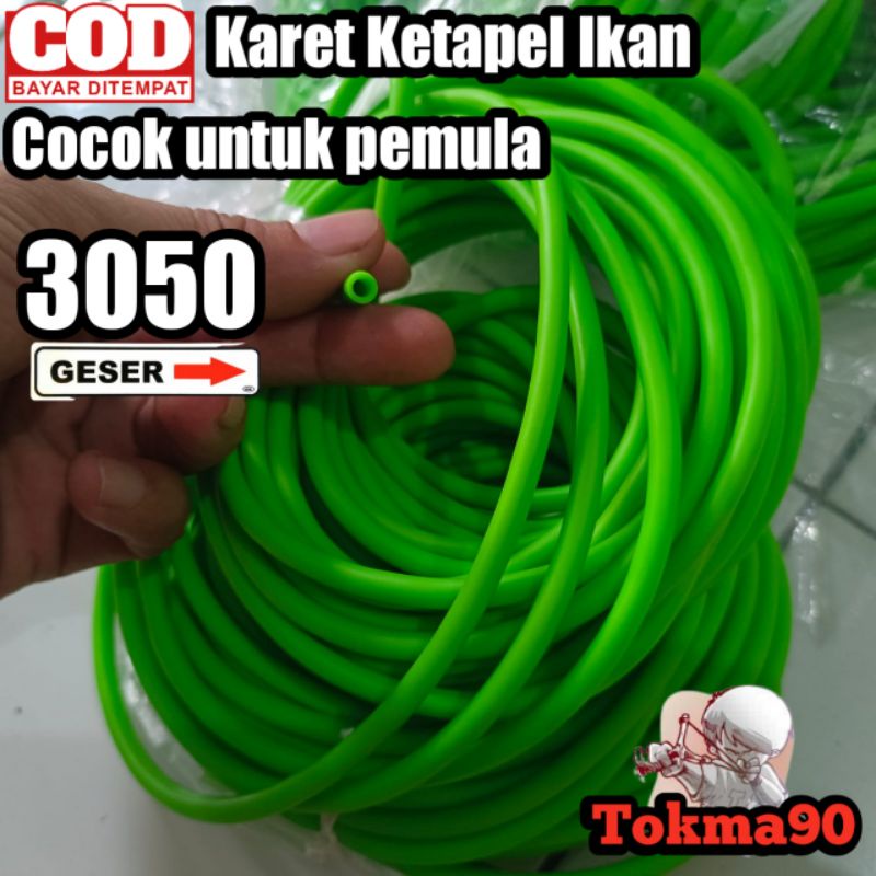 Karet Ketapel Ikan 3050 Cocok Untuk Pemula Tarikan Ringan
