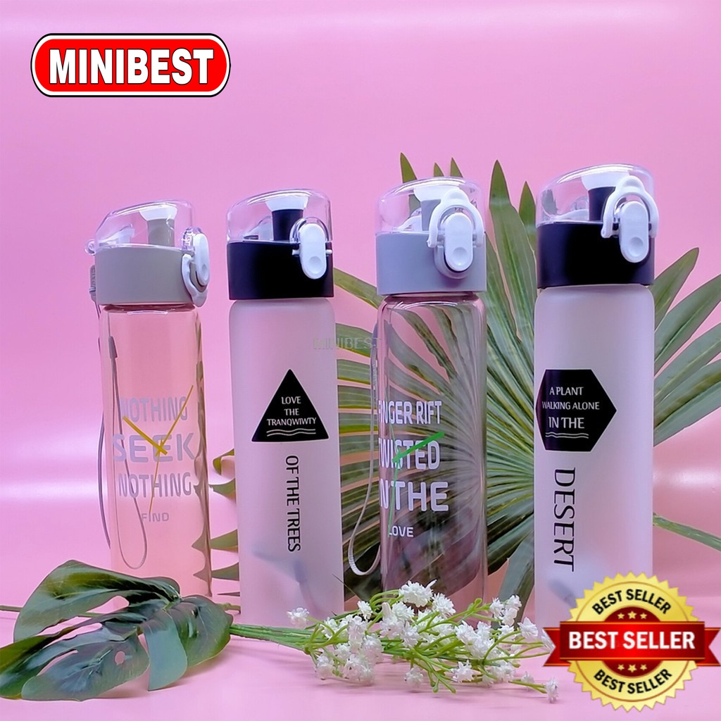 Botol Minum Kaca Tumbler kaca 400 ML