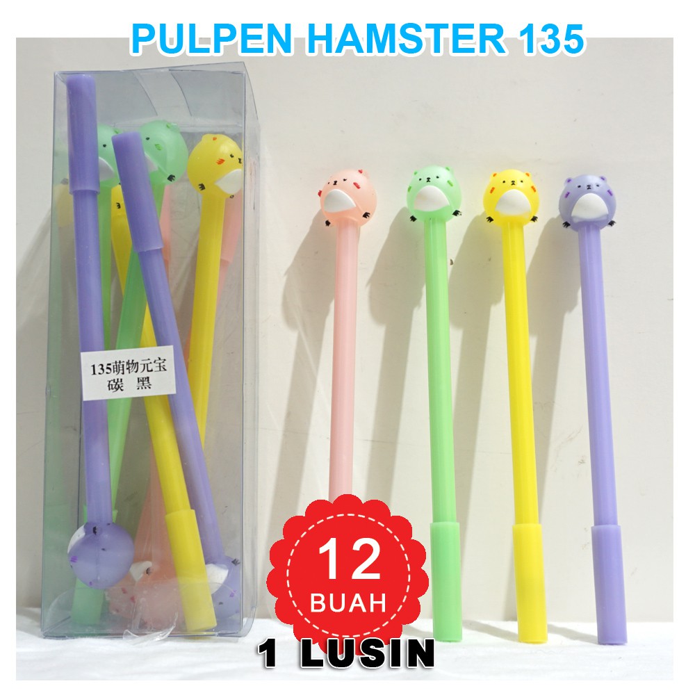 

1 LUSIN Pulpen fancy HAMSTER 135 - 1 LUSIN pen Hamster 135