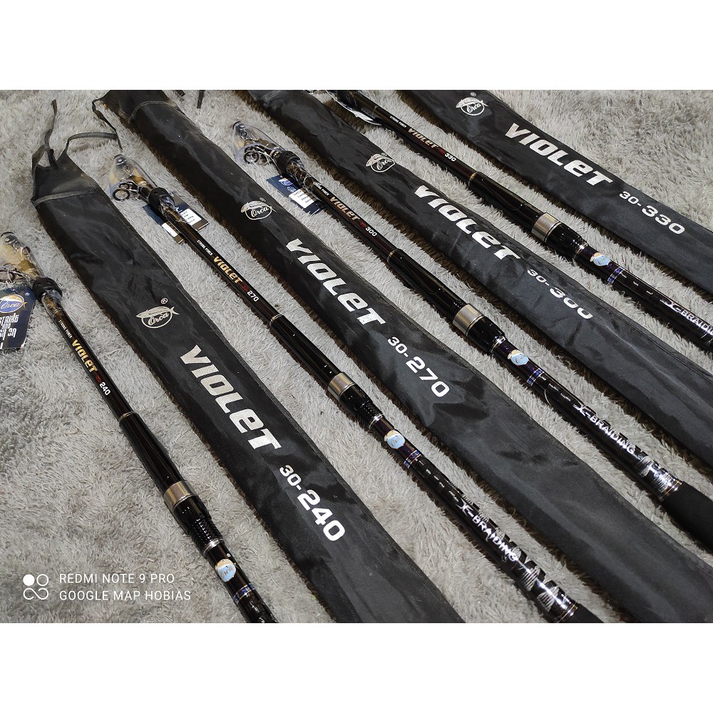 joran pancing orca violet 240. 270. 300. 330