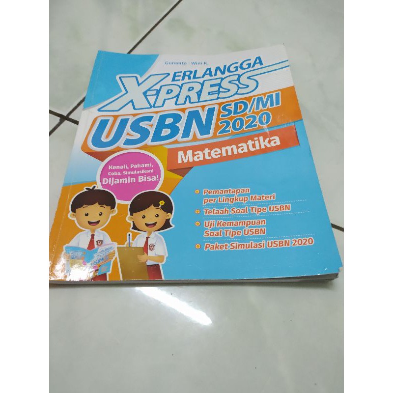 Buku USBN SD 2020 Matematika (Preloved)