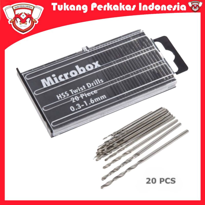 MATA BOR MICRO SET 20PCS PCB MICROBOX 0,3-1,6MM