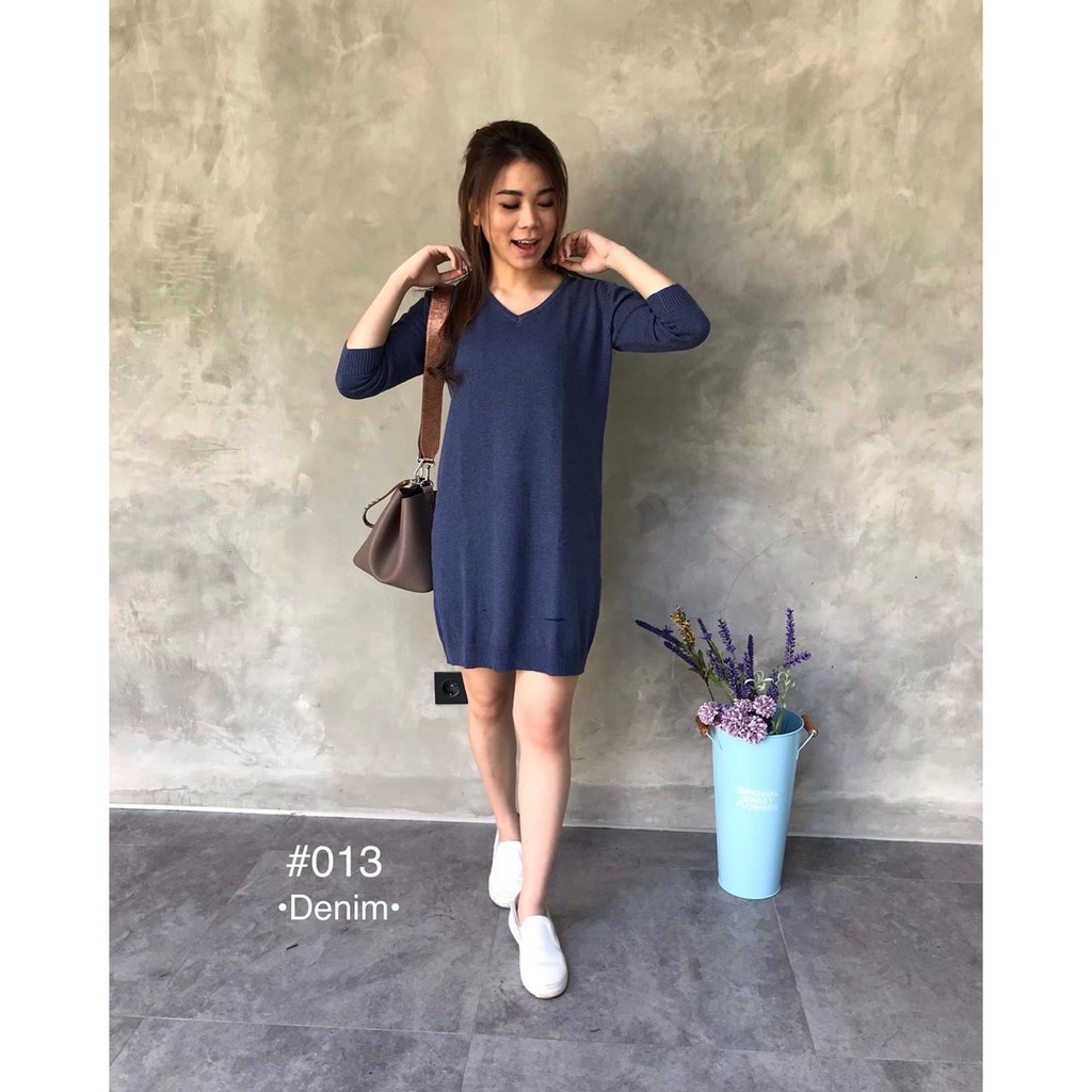 Cardigan Rajut Oversize Kardigan Polos Wanita Bahan Rajut Halus Tebal Berkualitas tinggi-013