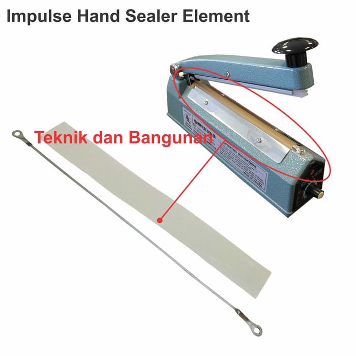 40 cm Impulse Sealer Element/Elemen Pemanas Sealer