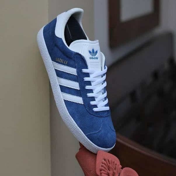 Promo Sale  Adidas Gazelle Navy White original 33 ✻