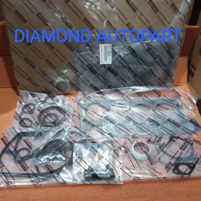 DIAMOND PAKING SET FULL SET GASKET SET AVANZA 1.3CC ORIGINAL IMPORT