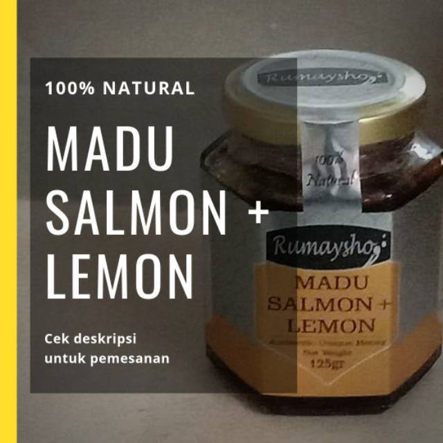 

Madu arab Salmon Rasa Lemon