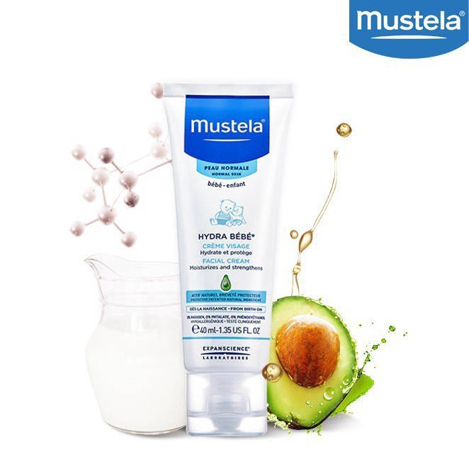 Mustela Hydrabebe Facial Cream 40ml - 35969