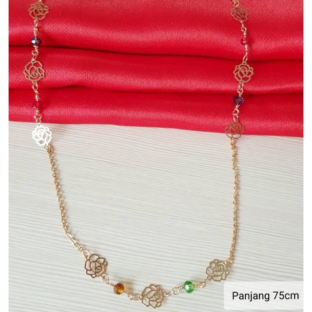 Kalung fashion korean Titanium Antikarat Import KS02