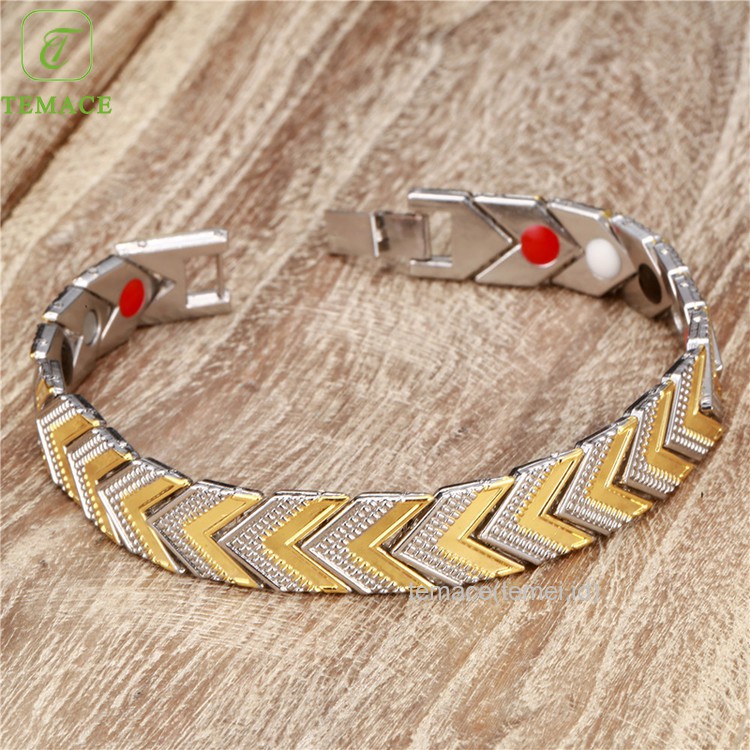 Gelang Titanium Bangle Polos Bukaan Rose Gold - BB512