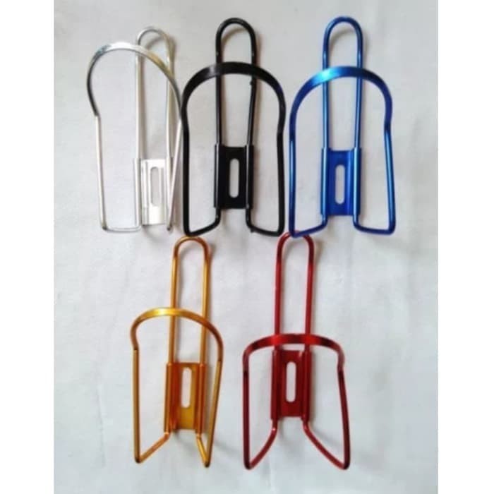 Holder Tempat Botol Air Minum di Motor dan sepeda Bahan Aluminium