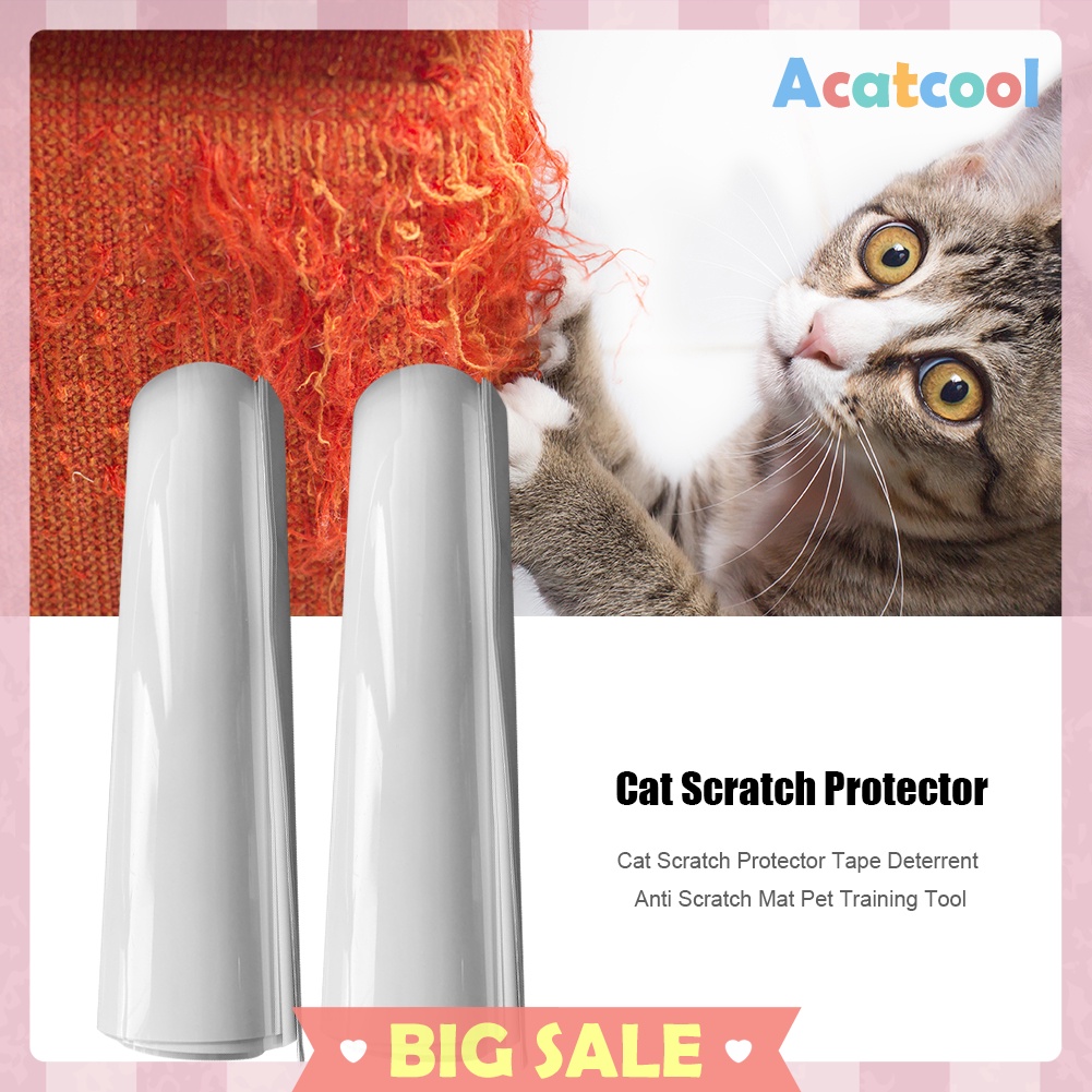 Cat Scratch Protector Tape Deterrent Anti Scratch Mat Pet Training Tool