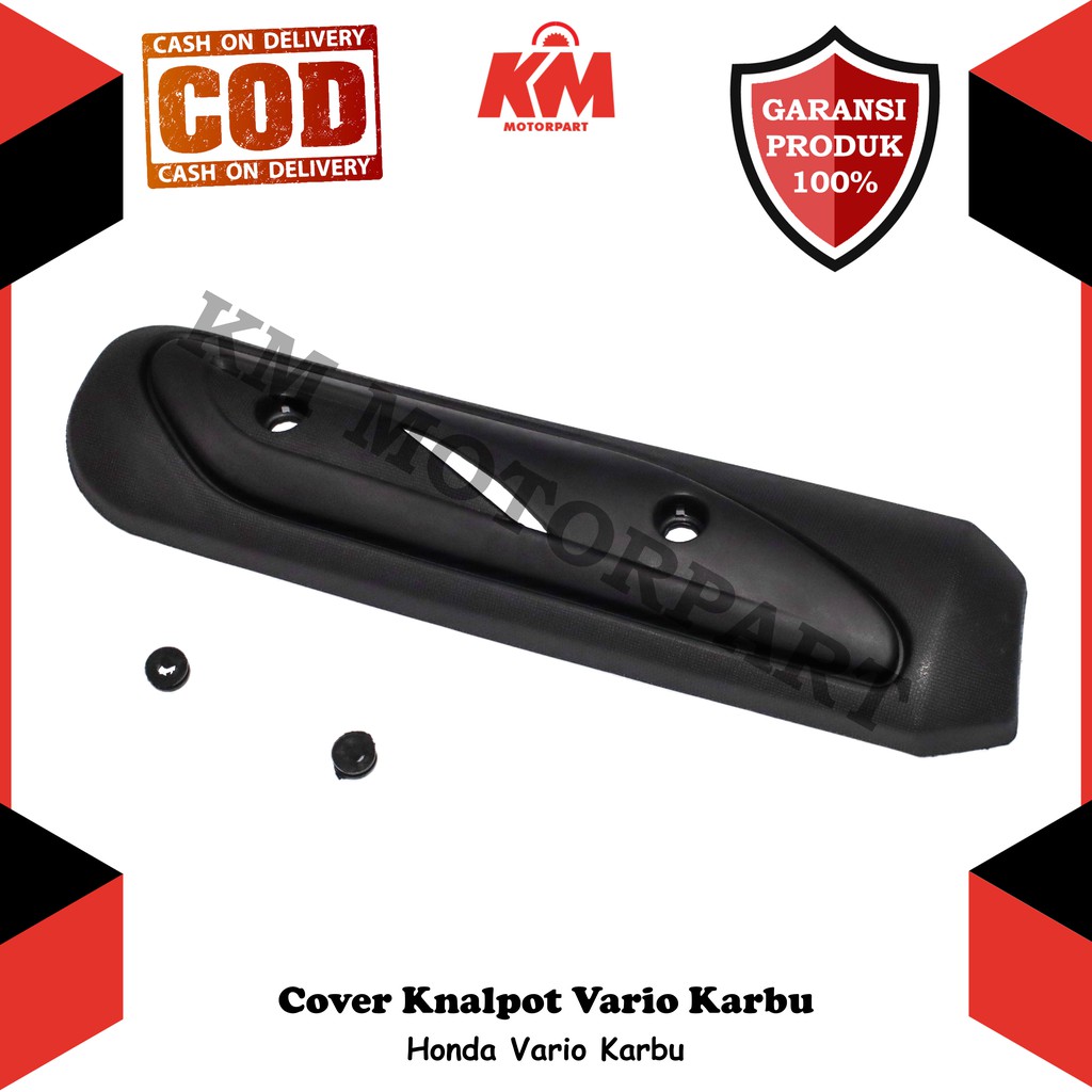 Tameng / Cover Knalpot Vario Karbu Tutup Knalpot Vario Karbu