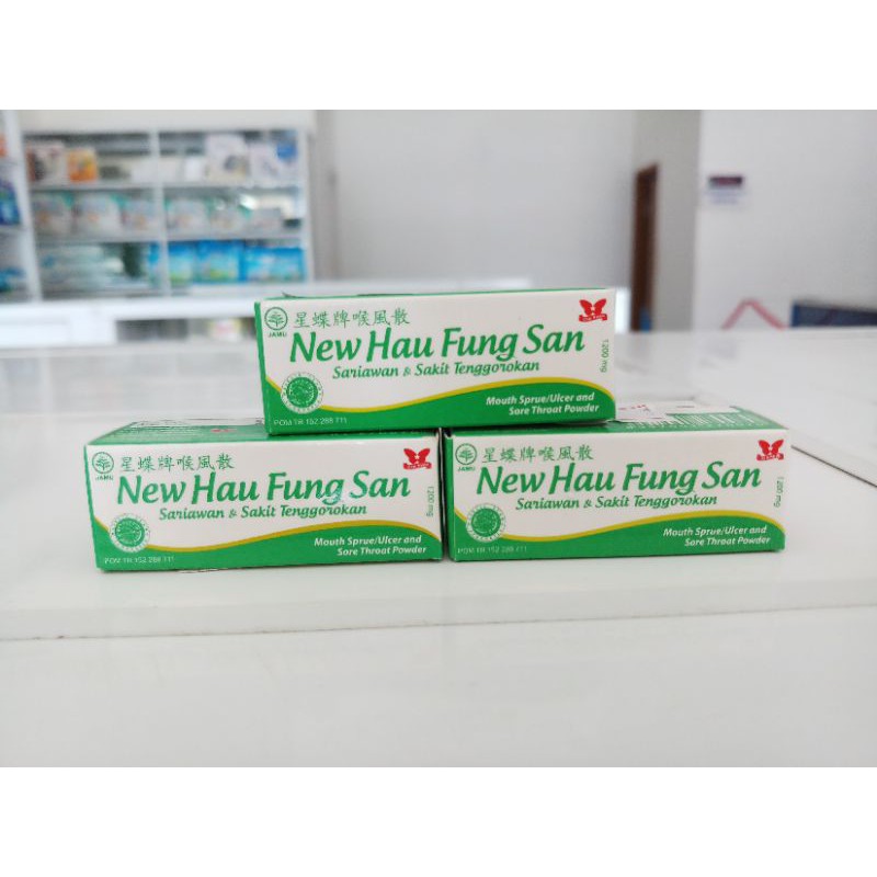 

New Hau Fung san Obat Sariawan