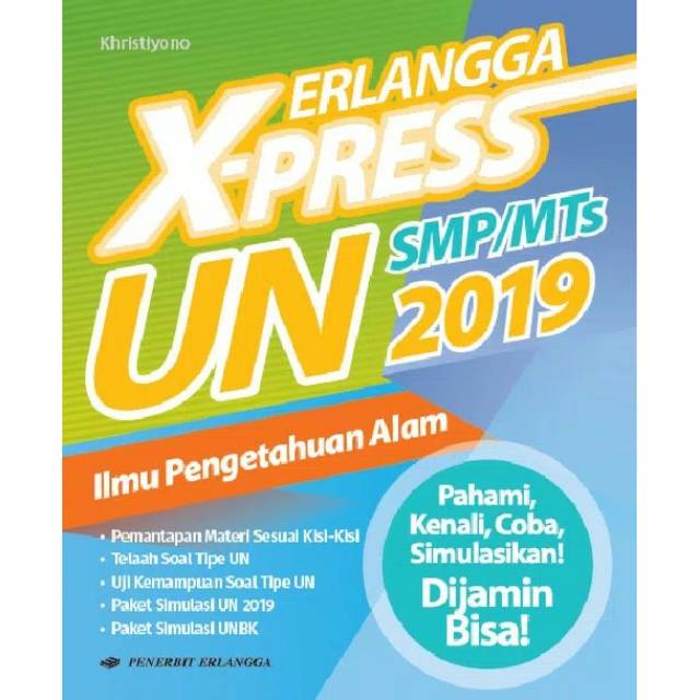 Erlangga X Press Un Smp 2019 Ipa Shopee Indonesia