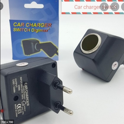 AC DC Car Charger Switch - ACDC Sambungan Charger Mobil Motor ke Rumah