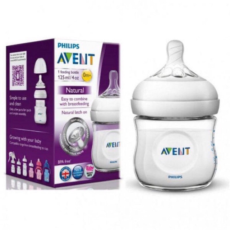 Jual Botol Minum Anak Philips Avent Natural Kemasan Box Single Pack Uk ...