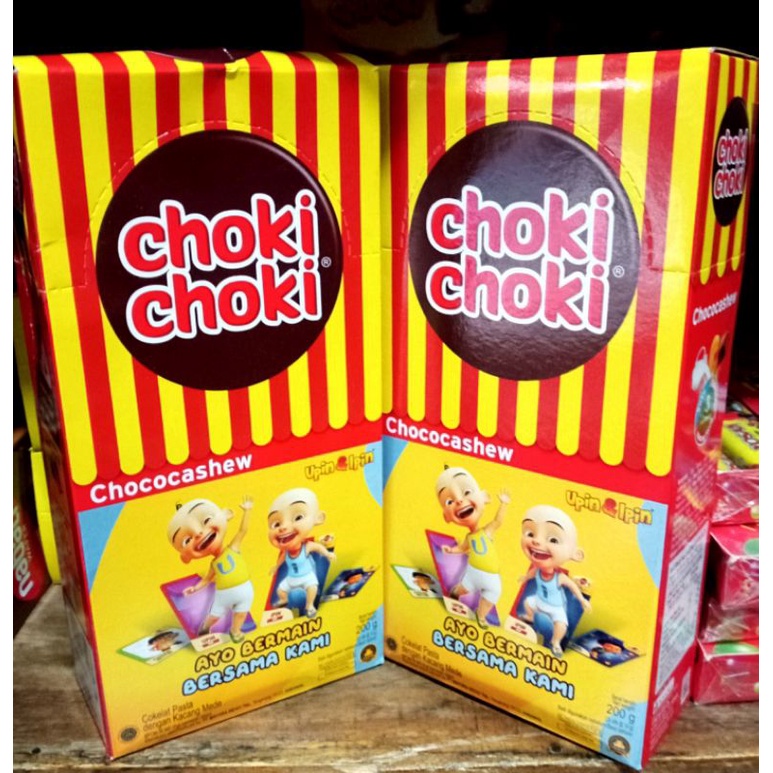 

Choki choki choco cashew isi 20 pcs