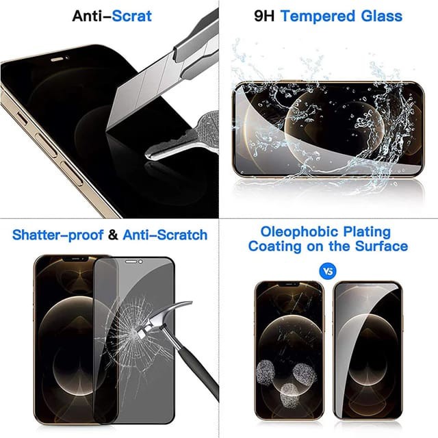 IPHONE 14 PRO MAX 14 PLUS IPHONE 13 PRO MAX 13 MINI IPHONE 12 PRO MAX 12 MINI TEMPERED GLASS PRIVACY ANTI SPY FULL