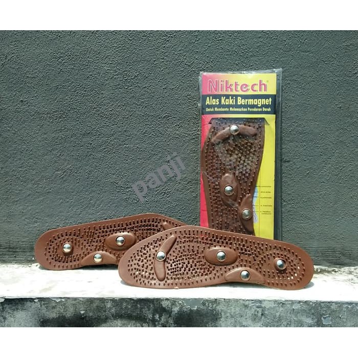 Alas kaki magnet terapi kesehatan sepatu niktech