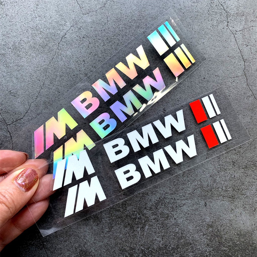 2pcs Stiker Wiper Kaca Depan Belakang Mobil Untuk BMW 1 2 3 4 5 6 7 series X1 X3 X4 X5 X6 F10 F30