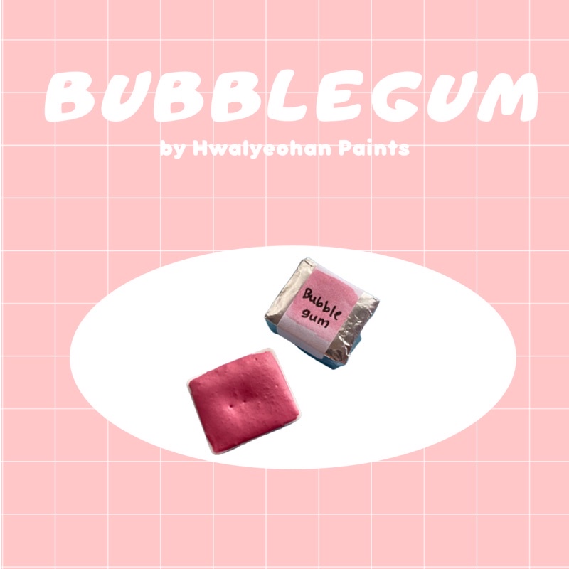 

HWALYEOHAN PAINTS-Bubblegum artisanal handmade Watercolor