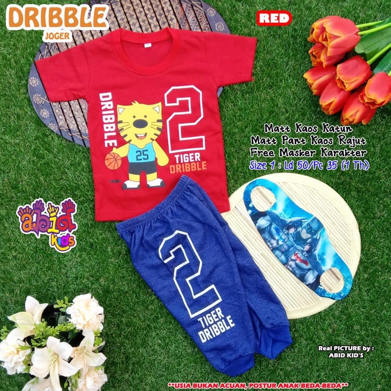 DRIBBLE JOGER Kaos anak